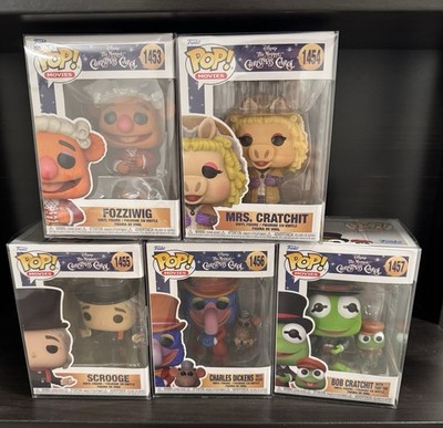 SET OF 5 Jim Henson s A Muppet Christmas Carol Funko Pop Figures RARE