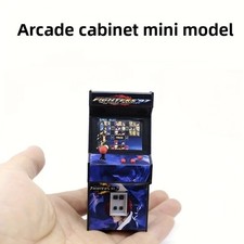 Miniature Dollhouse Simulation Arcade Machine Model Standup Video Game Console