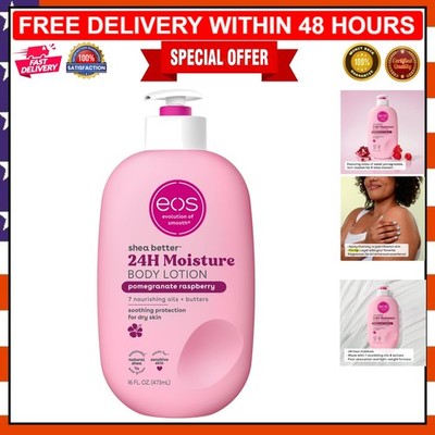 Shea Better Body Lotion - Pomegranate Raspberry | 24-Hour Hydration, 16 fl oz