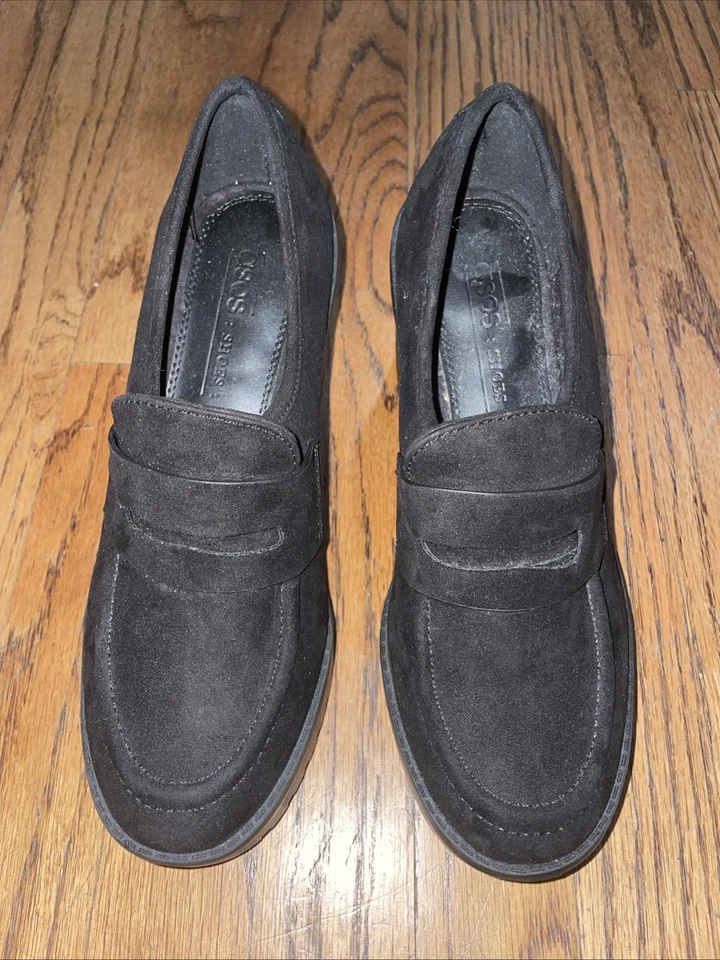 ASOS Black Suede Loafers – Women’s Size 5 – NWOT - Image 2 of 4