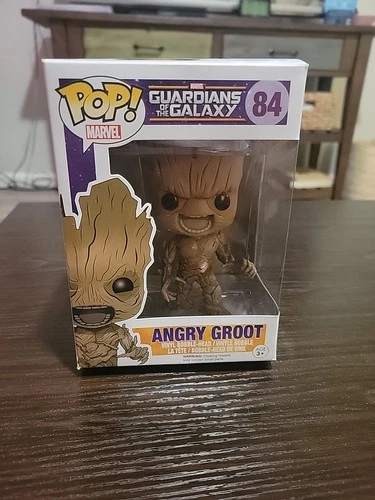 Funko POP! Marvel Guardians of the Galaxy Angry Groot #84 Vinyl Figure DAMAGED