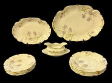 ANTIQUE M RENDON LIMOGES 11 PIECE SET LATE 19TH CENTURY SH108