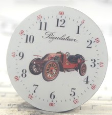 Régulateur De Montre Ancien En Argent 80mm Avec 15 Rubis - Occasion, Fonctionnel