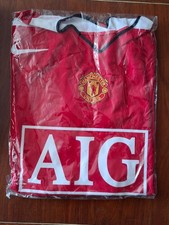 Image of Replica Manchester United 2007/08 Home Shirt XL Champions League