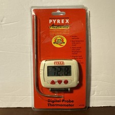 Pyrex Accessories Digital Probe Thermometer Food Oven Robinson NOS SEE INFO PICS