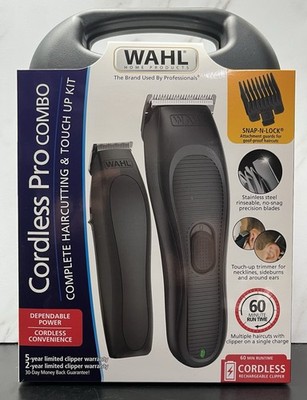 Wahl Cordless Pro Combo Clipper & Trimmer Kit 9649 NEW Sealed | eBay