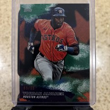 2026 Topps Baseball Yordan Alvarez Stars of MLB #SMLB-8 Houston Astros Green /99