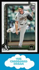 Gunnar Hoglund 2025 Topps Update #US254 RC Rookie Athletics Baseball Card. rookie card picture