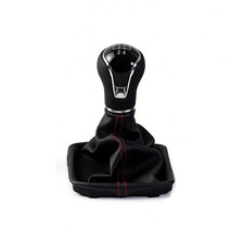 Schaltknauf Schaltmanschette Leder Für Seat Leon Mk3 2012–2020 Mit Rahmen 5 Gang