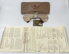 Ray Ban B&l USA Bausch & Lomb Outdoorsman II TORTUGA marrone modificabile taglia 62-14