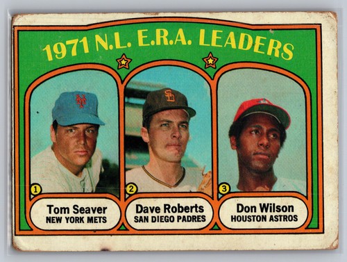 1972 1971 N.L. E.R.A. Leaders #91