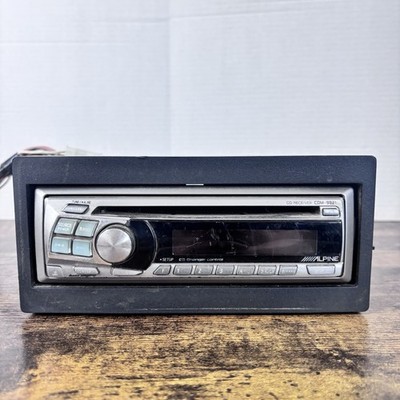 Vintage Alpine CDM-9821 AM/FM/CD player car stereo #3 w/Bluetooth