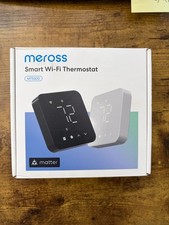 Meross MTS300 Smart Wi-Fi Thermostat White Wo...