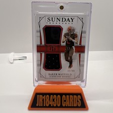 2019 Panini National Treasures - Sunday Treasures Baker Mayfield Str-17 99 2019 Panini National Treasures - Sunday Treasures Baker Mayfield Str-17 99