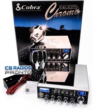 Cobra 29 LTD Chrome AM/FM 40 Channel Trucker CB Radio- FACTORY STOCK RADIO