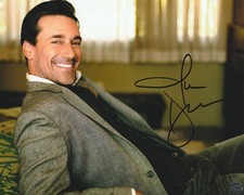Jon Hamm Autographed Mad Men 8x10 Photo with COA/Matching Hologram
