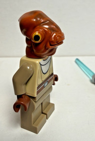 Lego Star Wars Nahdar Vebb Minifigure Figure 7754 sw0226 Jedi Mon Calamari