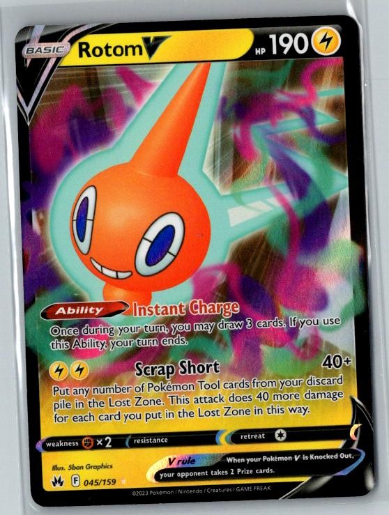 Crown Zenith #045/159 Rotom V