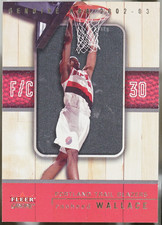 2002-03 Fleer Genuine #45 Rasheed Wallace Basketball VG