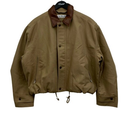 ACNE STUDIOS STUDIOS Twill Jacke Beige Größe: 42 080526