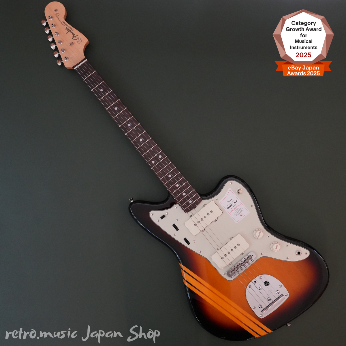 Fender Traditional 2025 60s Jazzmaster Competition 3-Color