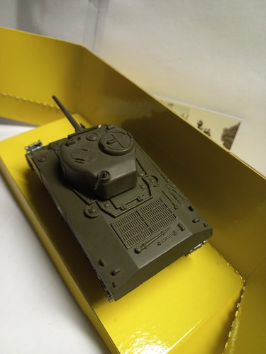 Solido 1/50, char Sherman M4A3, 40e Anniv Débarquement 44, WW2, Neuf