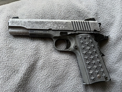 Sig Sauer 1911 We the People 1776 Full Size .177 Cal Pellet Gun Pistol