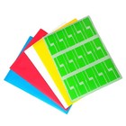  10 Pcs Cable Tags Labeling Creative Shape Labels A4 Size Multi-color Blank