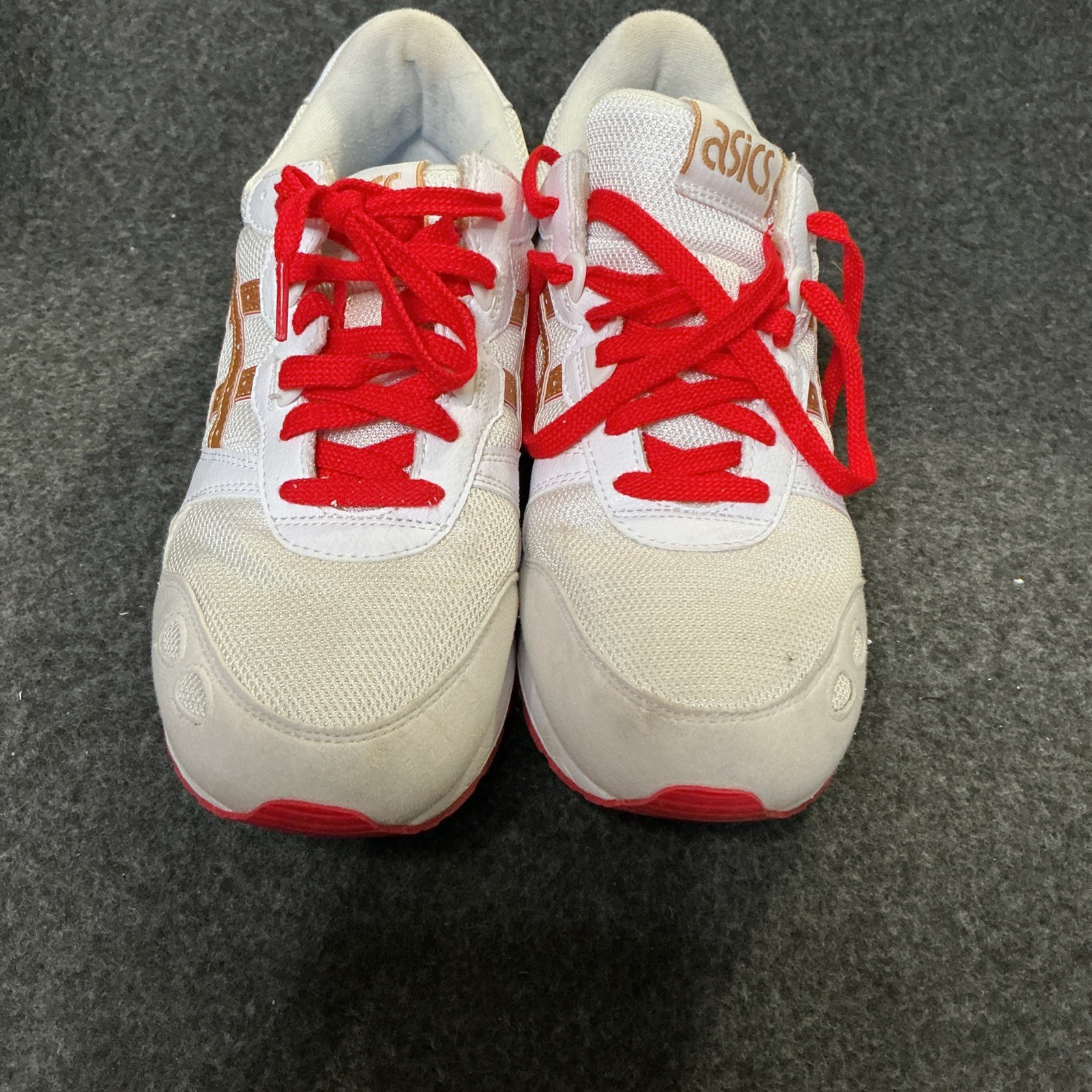 ASICS Gel Lyte 1 'White Pure Gold' Sneakers (Model 1201A517-100). Men's Size 12 thumbnail 2