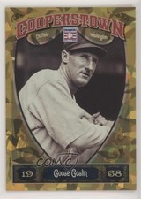 2013 Panini Cooperstown Collection Gold Crystal Shard /299 Goose Goslin HOF 7ov