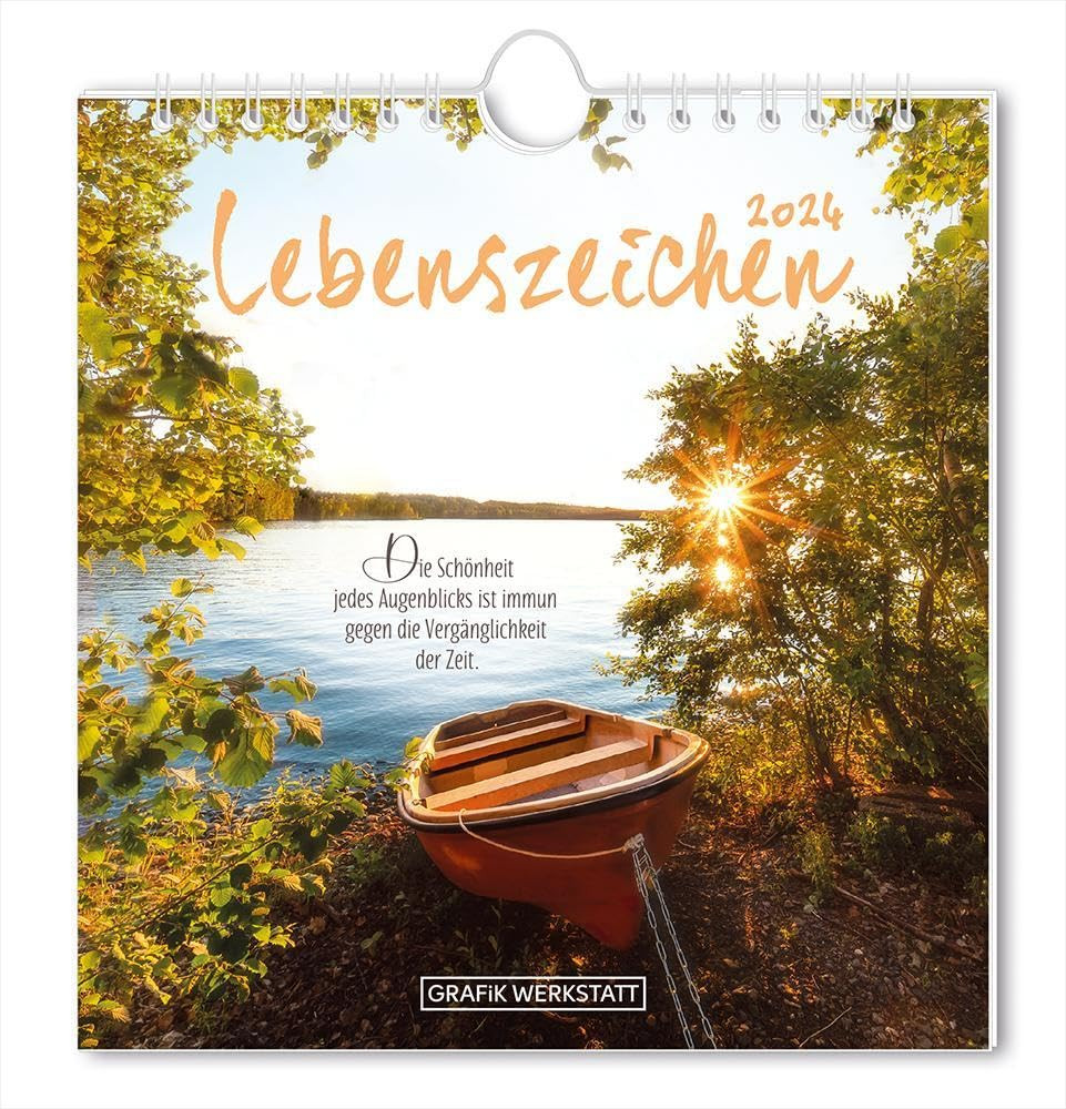 Calendario cartolina 2024 segno di vita: calendario cartolina (S8S)