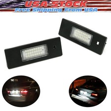 2pcs For 2011-2020 For Bmw 1 Series F20 Led License Plate Light Tag Lamp White