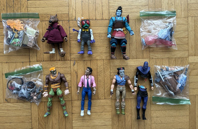 Neca TMNT Action Figuren Cartoon Splinter Baxter Casey Jones Rat King Lot 