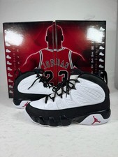Air Jordan 9 Retro Space Jam White Black True Red Sneakers no box 