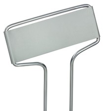 GardenMate 25-Pack Weatherproof Banner Metal Plant Labels, Height 10.5", Labe...