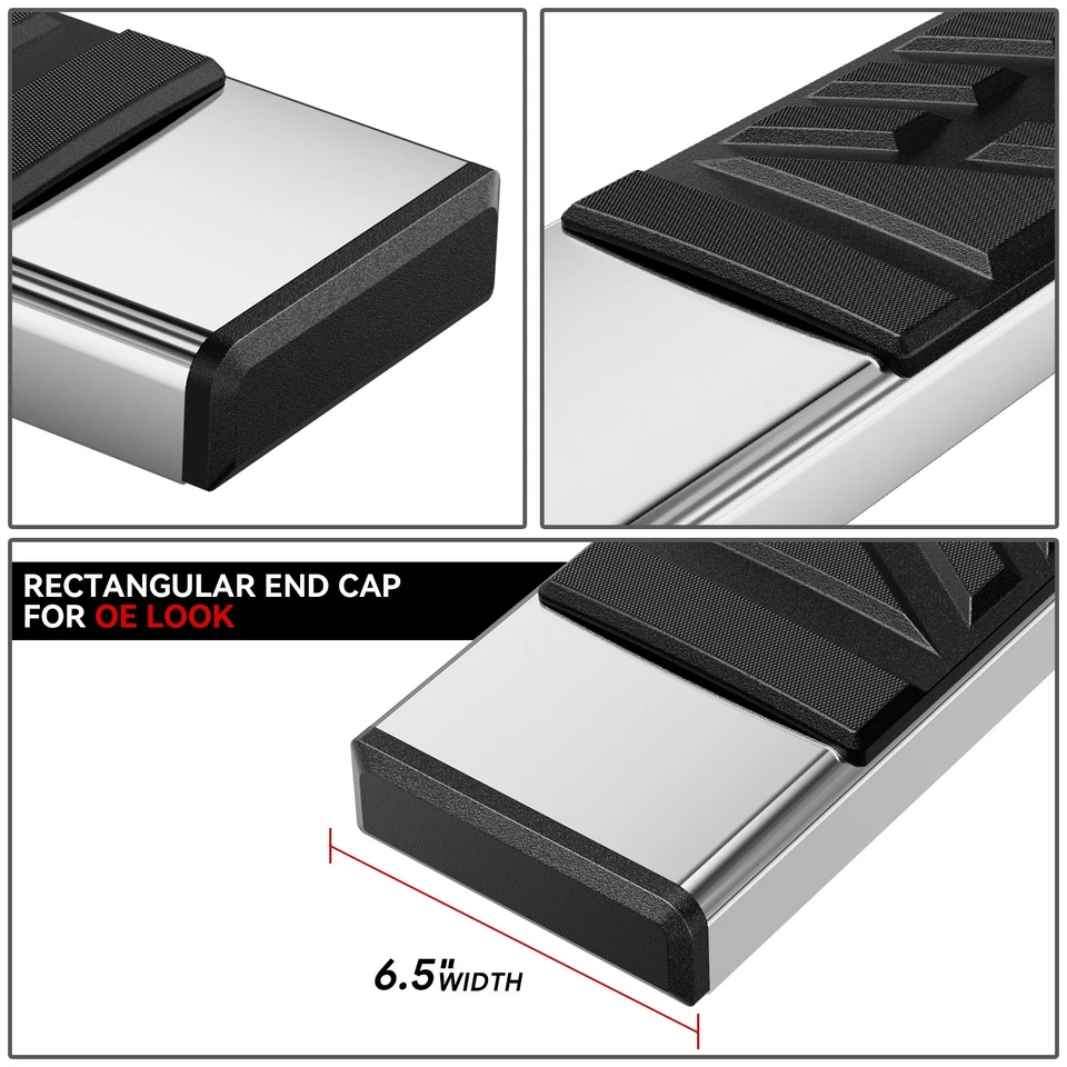 For 05-14 Suburban Tahoe Yukon XL 1500/2500 6.5" Running Board Step Nerf Bar Foto 3 de 4