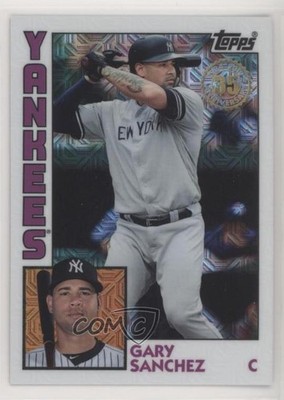 2019 Update Silver Pack 1984 Topps Baseball Chrome Gary Sanchez #T84U-26 0e06