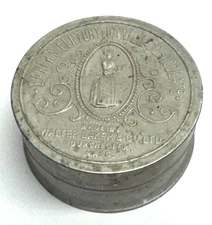 Vintage Walter Baker & Co Rare Vanilla Embossed Chocolate Tin