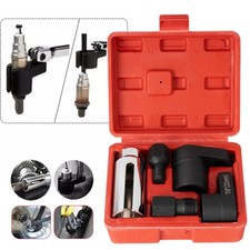 5tlg Lambdasonden Werkzeug Lamdasonde Schlüssel Nüsse Set und Gewindereparatur