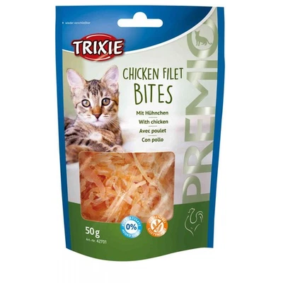 Friandise Filet de poulet sachet de 50 g pour chat - Photo 1/2