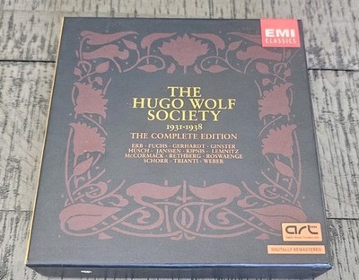 The Hugo Wolf Society - 5 CD Set - EMI Music - German Leider
