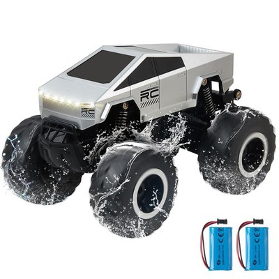 Remote Control Car Off-Road Pick-up Truck, 4WD Waterproof RC Trucks Medium 