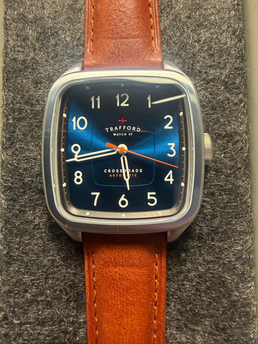 Trafford Watch Co Crossroads Limited Archive Edition Bluebonnet