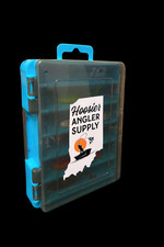 13pc Soft Plastic Fishing Bait Kit w/ Tackle Box | Hoosier Angler Supply | Bass