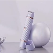 2-in-1 Women's Electric Shaver Facial Hair Remover Eyebrow Trimmer USB