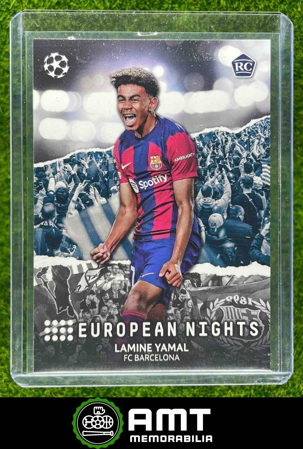 Lamine Yamal RC 2023-24 Topps UEFA CC European Nights FC Barcelona #EN-10