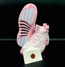 Air Jordan 12 Retro Grade School Pearl Pink 510815-600 Youth Size