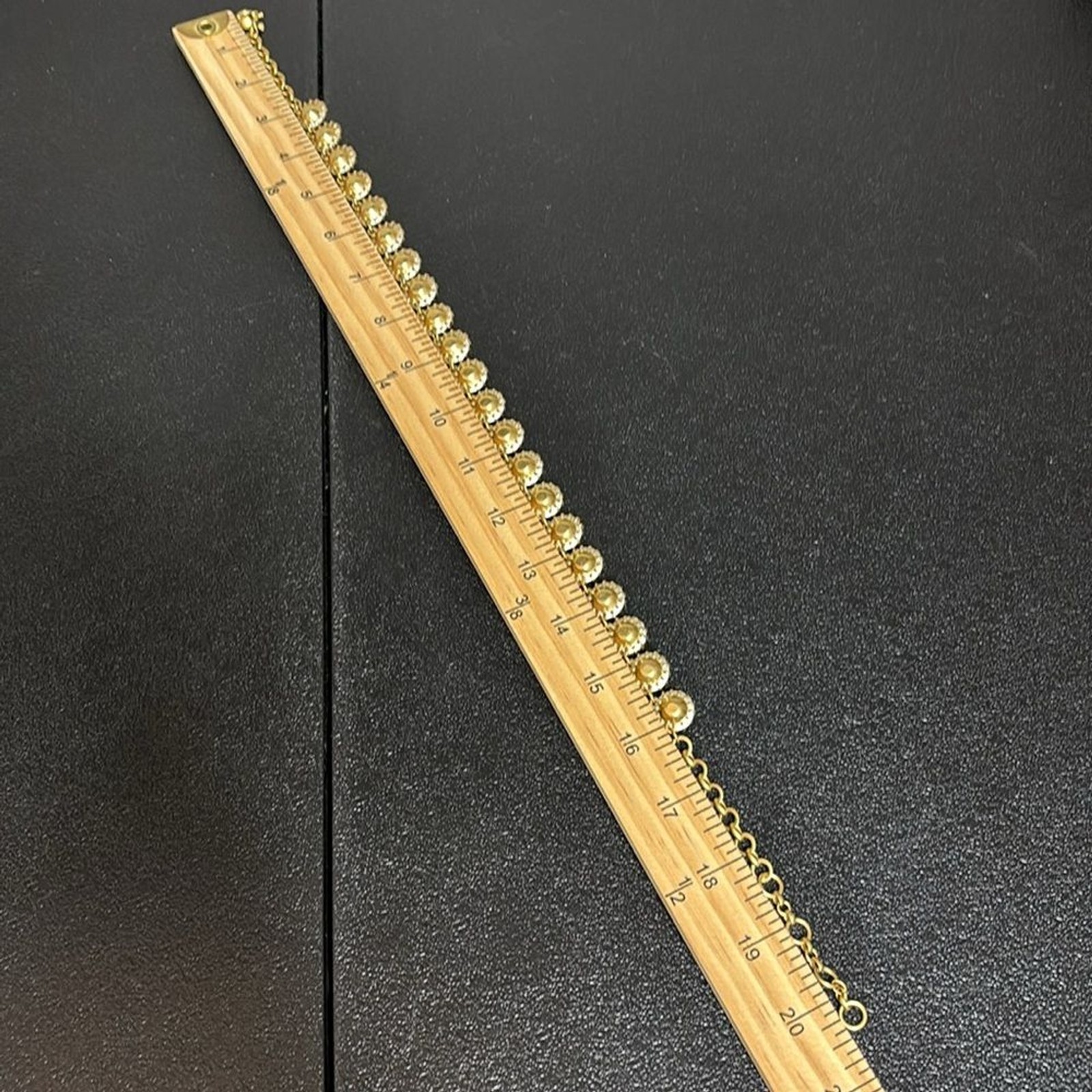 J. Crew Clear Rhinestone Boho Statement Jewelry N… - image 8