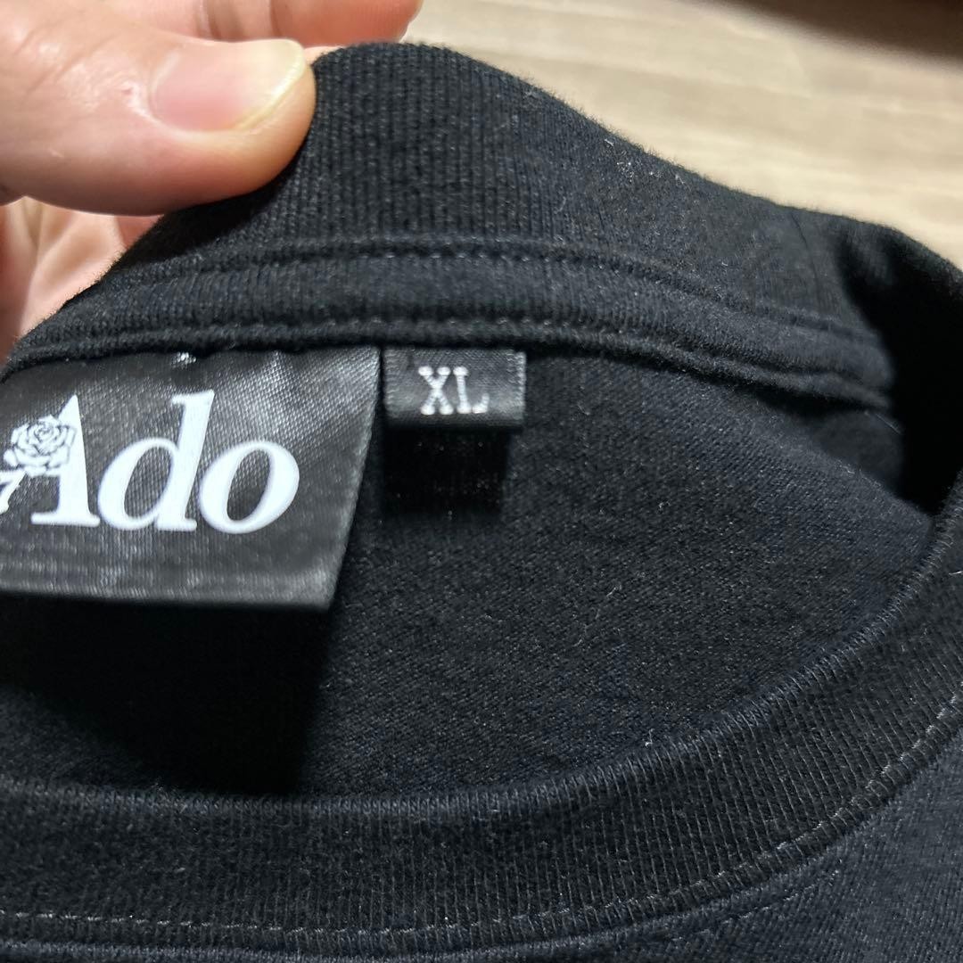 Ado LIVE 2024 Limited Mona Lisa Fashionable T-Shirt XL Size Black