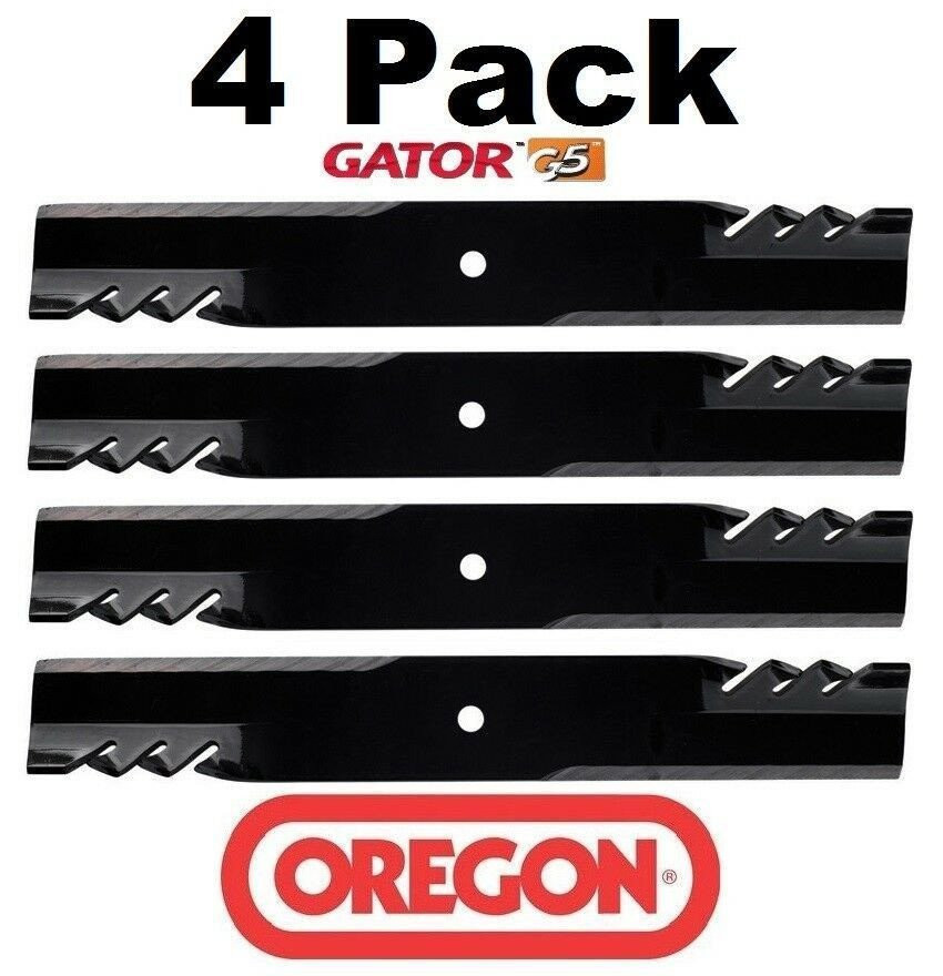 4 Pack Oregon G5 Gator Mower Blades Fits Dixon 10715 596-344